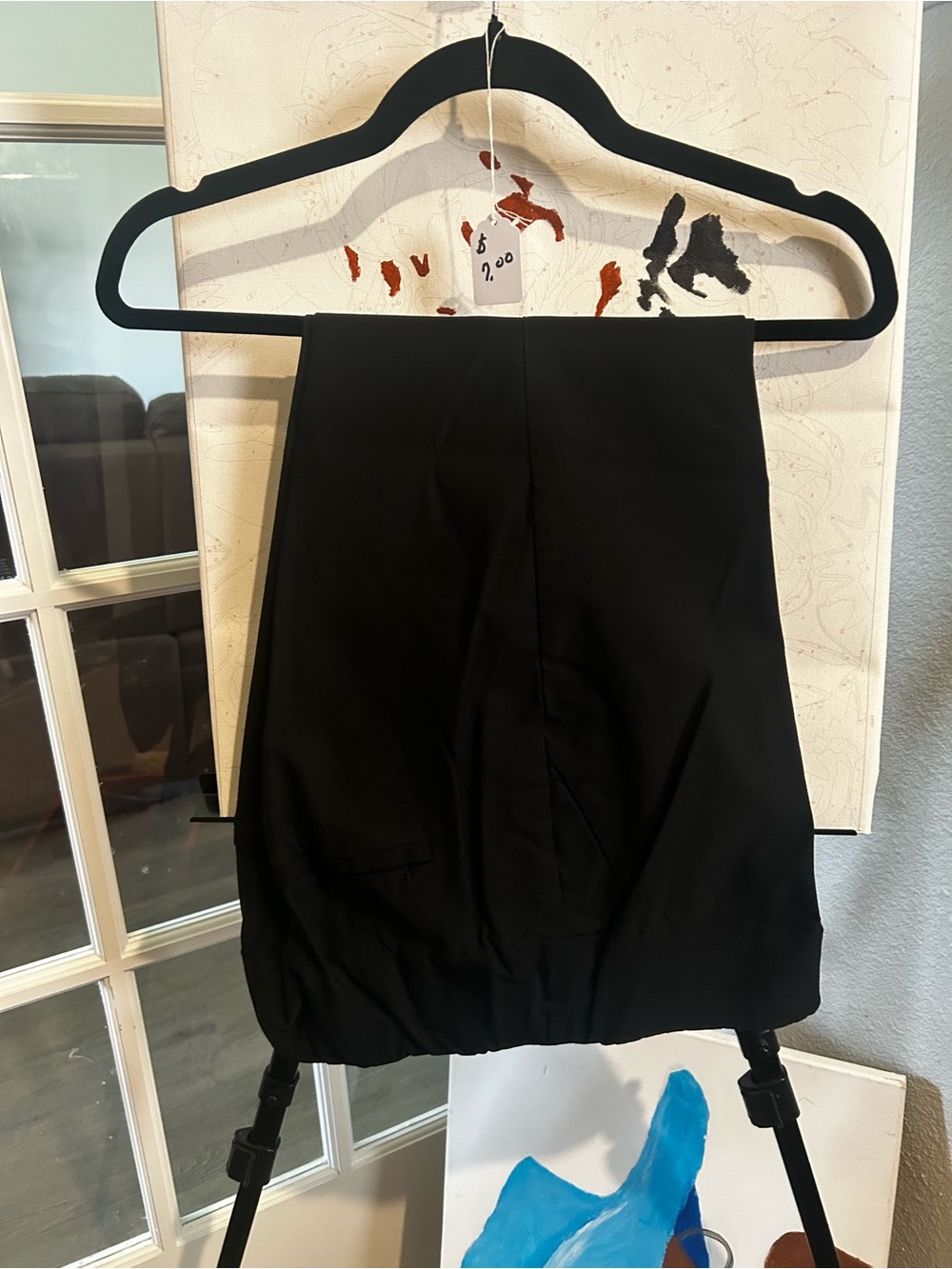 New York & Company Black Capri Pant - Pull-On Style